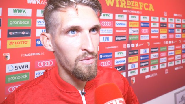 Robert Andrich nach dem Spiel gegen Augsburg