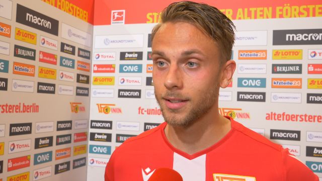 Marcus Ingvartsen nach dem Spiel gegen Freiburg