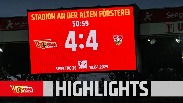 English Highlights | 1. FC Union Berlin - VfB Stuttgart
