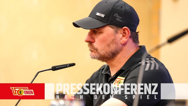 Pressekonferenz nach dem Spiel | 1. FC Heidenheim - 1. FC Union Berlin