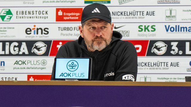 Pressekonferenz nach dem Spiel | Erzgebirge Aue - 1. FC Union Berlin