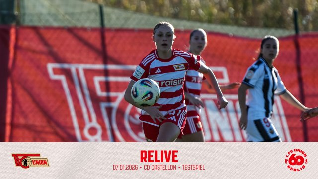 Relive | 1. FC Union Berlin Frauen - Club Deportivo Castellon