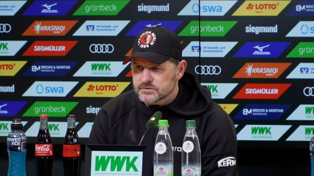 Pressekonferenz nach dem Spiel | FC Augsburg - 1. FC Union Berlin