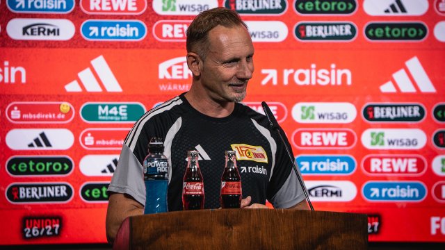 Pressekonferenz vor dem Spiel | Bayer 04 Leverkusen - 1. FC Union Berlin