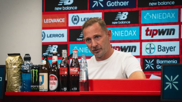 Pressekonferenz nach dem Spiel | Bayer 04 Leverkusen - 1. FC Union Berlin