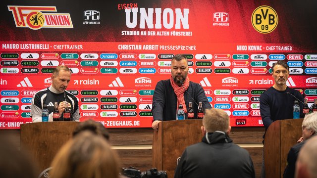 Pressekonferenz nach dem Spiel | 1. FC Union Berlin - Borussia Dortmund