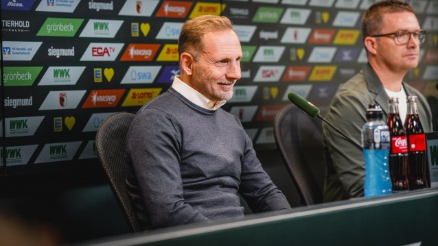 Pressekonferenz nach dem Spiel | FC Augsburg - 1. FC Union Berlin
